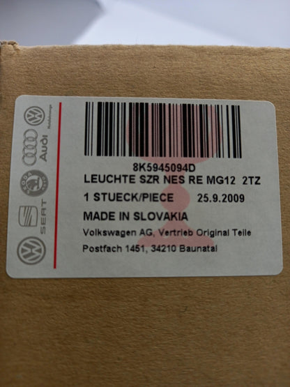 Original OE Volkswagen Heckleuchte 8K5945094D