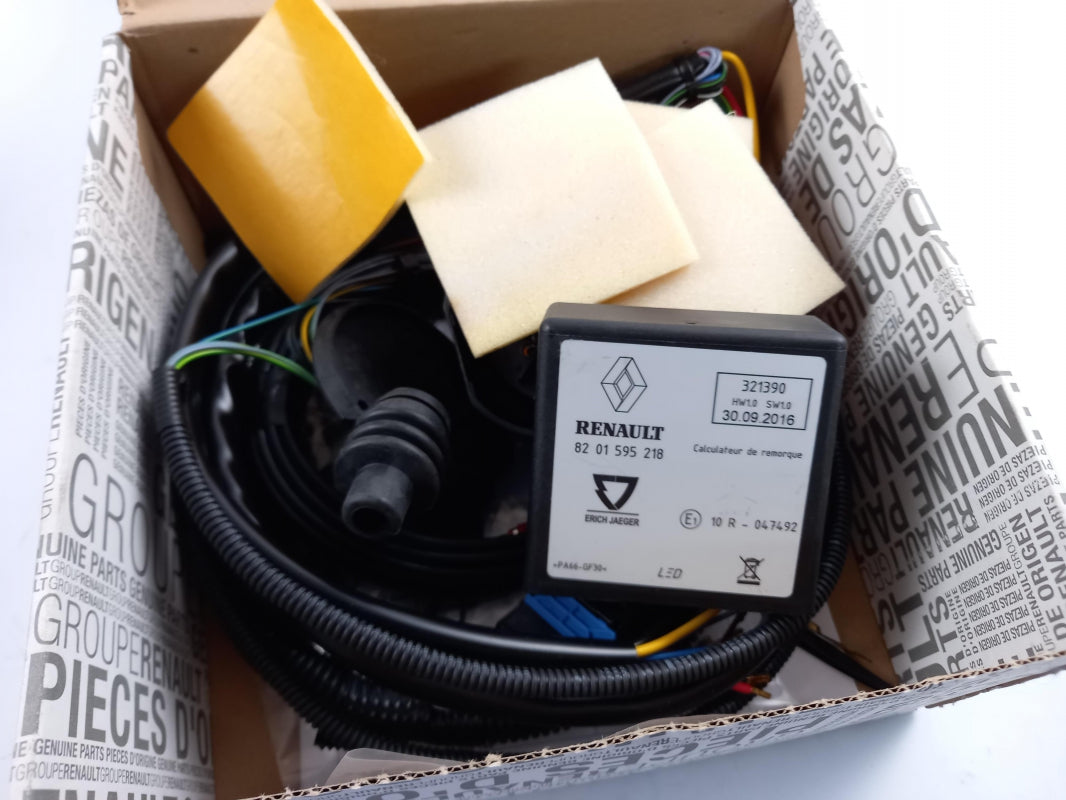 Original DACIA Duster (2016-2017) electrical kit for tow bar 13-pin 8201692144 