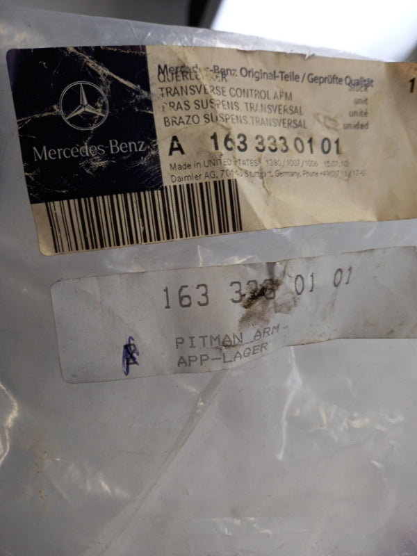 Original MERCEDES-BENZ ML W163 Querlenker oben vorne rechts A1633330101