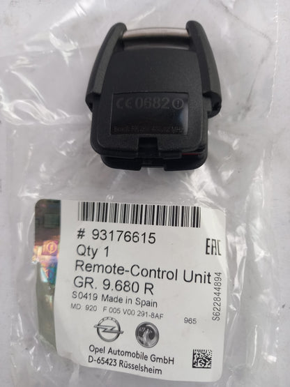 Original OE OPEL Funkfernbedienung 93176615