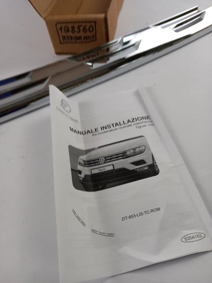Original VW Tiguan 2016- Kühlergrill Zierleiste Satz Vorne Chrom ZIT853LISTCROM