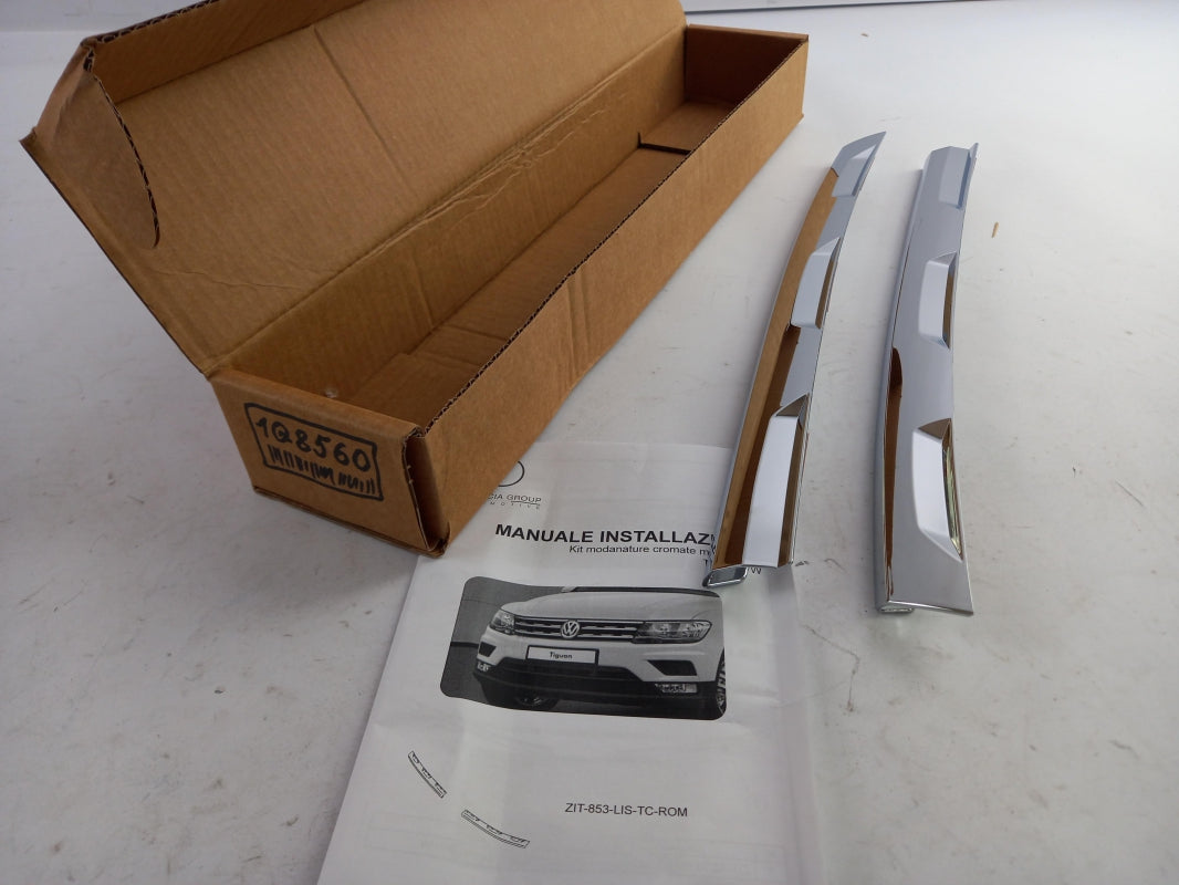 Original VW Tiguan 2016- Kühlergrill Zierleiste Satz Vorne Chrom ZIT853LISTCROM