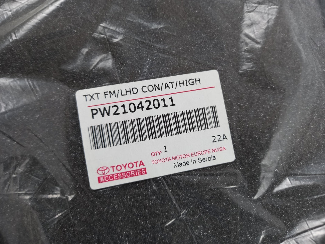 Original OE TOYOTA Fußmattensatz PW21042011