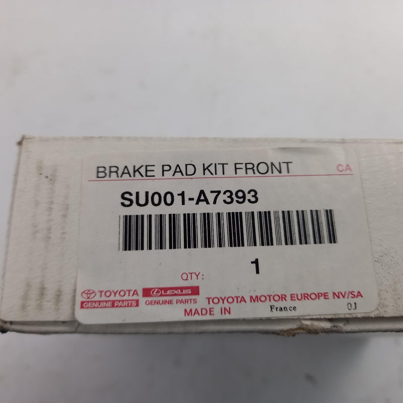 Original TOYOTA ProAce 2006-2013 Bremsbeläge Bremsklötze vorne SU001A7393