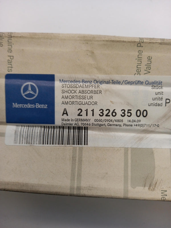 Original MERCEDES-BENZ E-Klasse W211 Stoßdämpfer Hinten A2113263500