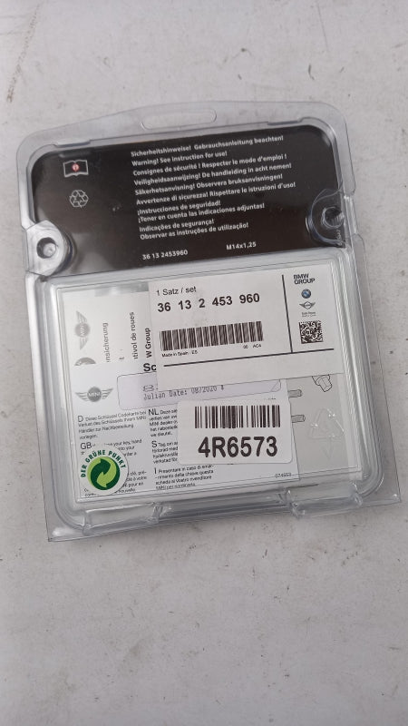 Original BMW MINI F54 F55 R60 Radschraubenschloss-Satz M14x1,25 36132453960