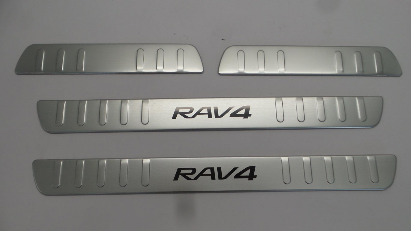 Original TOYOTA RAV4 '12-'18 Einstiegsleisten Satz 4-teilig Alu PZ467X018400