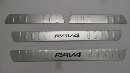 Original TOYOTA RAV4 '12-'18 Einstiegsleisten Satz 4-teilig Alu PZ467X018400