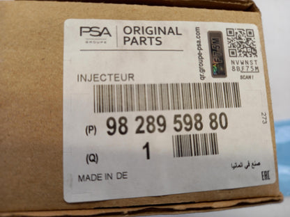 Original OE Peugeot Injektor Düse 9828959880