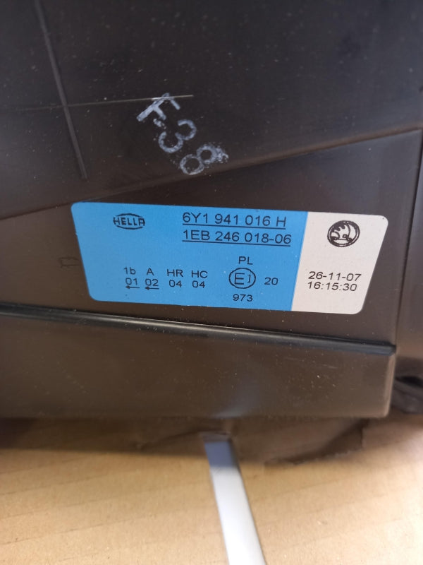 Original OE Volkswagen Scheinwerfer 6Y1941016H