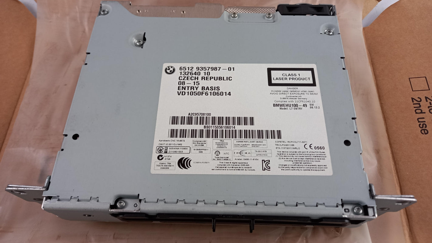 Original BMW 1 F20 F21 2 F22 3 F30 Multimedia Steuergerät Radio CD 65129357987