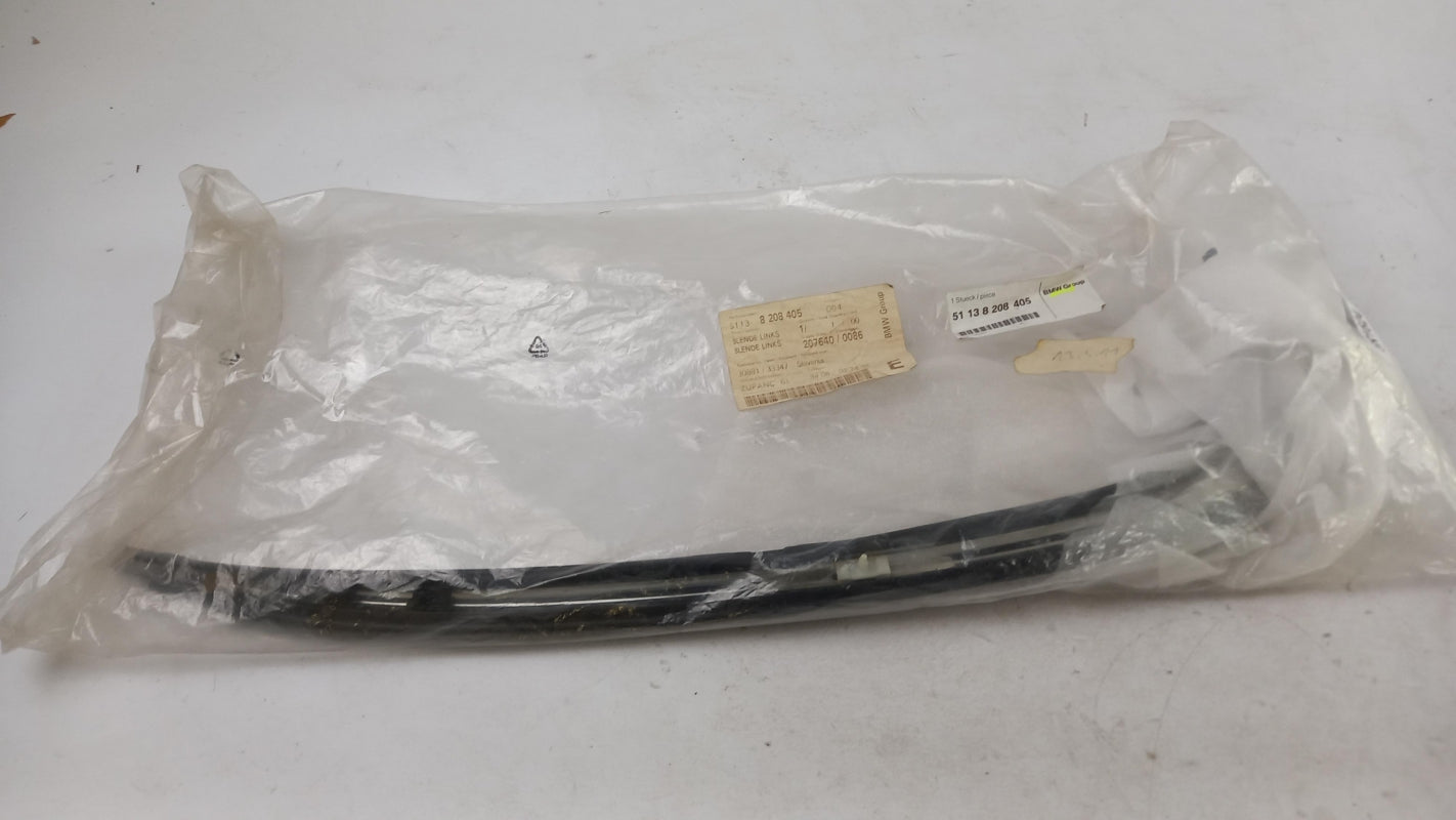 Original OE BMW 7' E38 Seitenwand Zierleiste Links Hinteren 51138208405