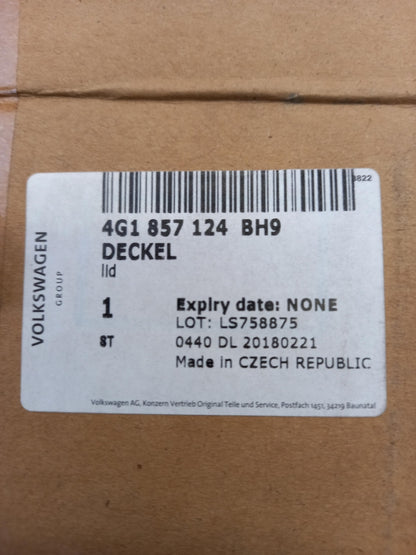 Original AUDI A6/S6 4G 2011-2018 Handschuhfach Deckel satinbeige 4G1857124BH9