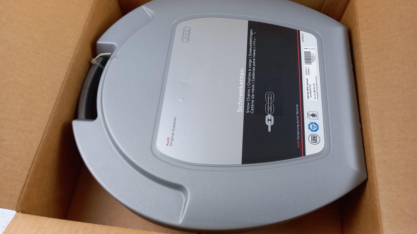 Original AUDI A4 A6 Q3 Schneeketten für 225/55 R17 & 215/60 R17 8K9091375