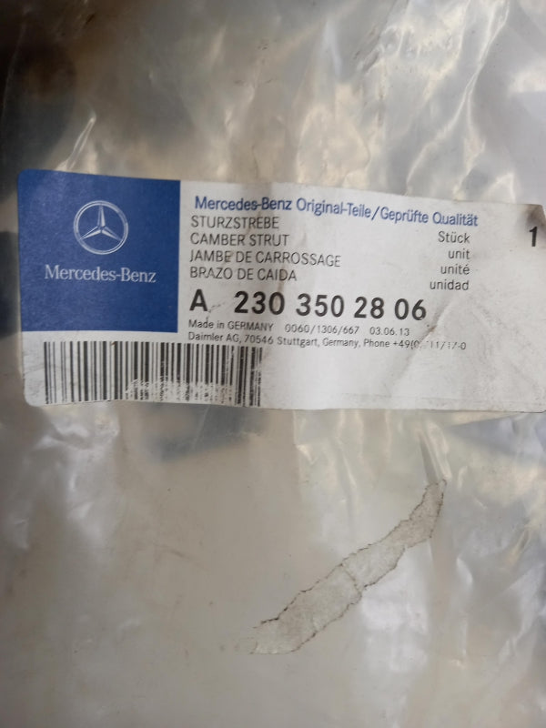Original MERCEDES-BENZ W211 C219 R230 Querlenker hinten rechts A2303502806
