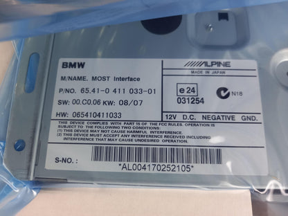 Original MINI R55 Clubman R56 R57 Cabrio iPod Schnittstelle 65410414728