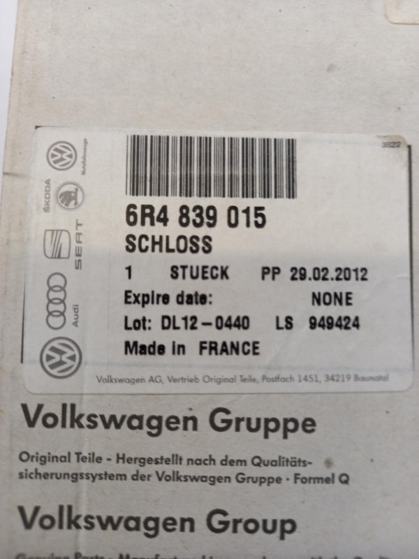 Original VW Polo 6C/6R Türschloss hinten links 6R4839015