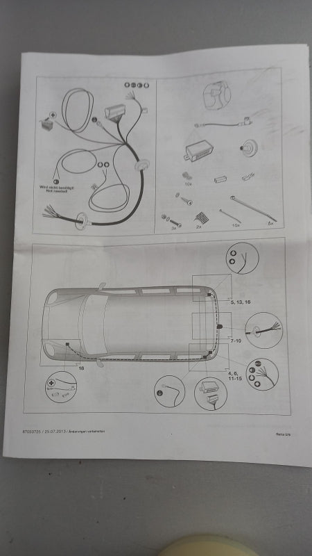 THULE Anhängerkupplung Elektrosatz 709211