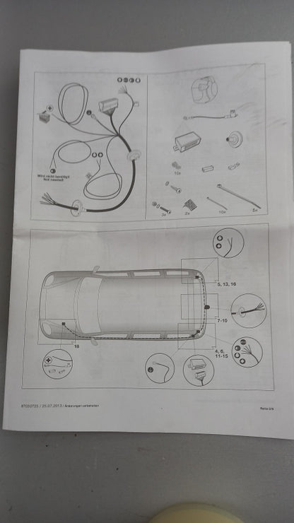 THULE Anhängerkupplung Elektrosatz 709211