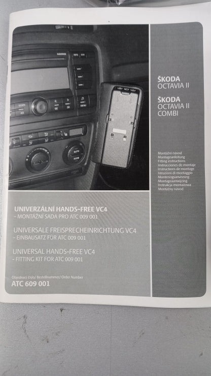 Original SKODA Octavia II Freisprecheinrichtung VC4 Einbausatz ATC609001