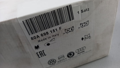 Original AUDI Q5 II (FY) Bremsbelagsatz Vorne 80A698151F