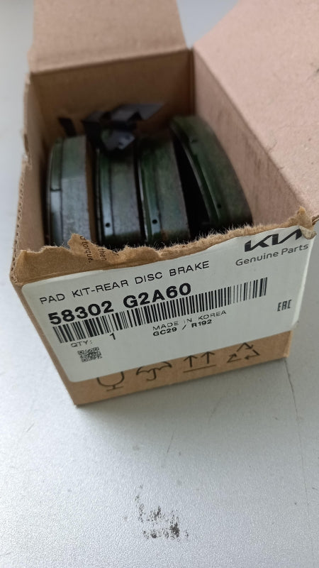Original HYUNDAI Ioniq (16-19) KIA Niro (16-22) Bremsbeläge Hinten 58302G2A60