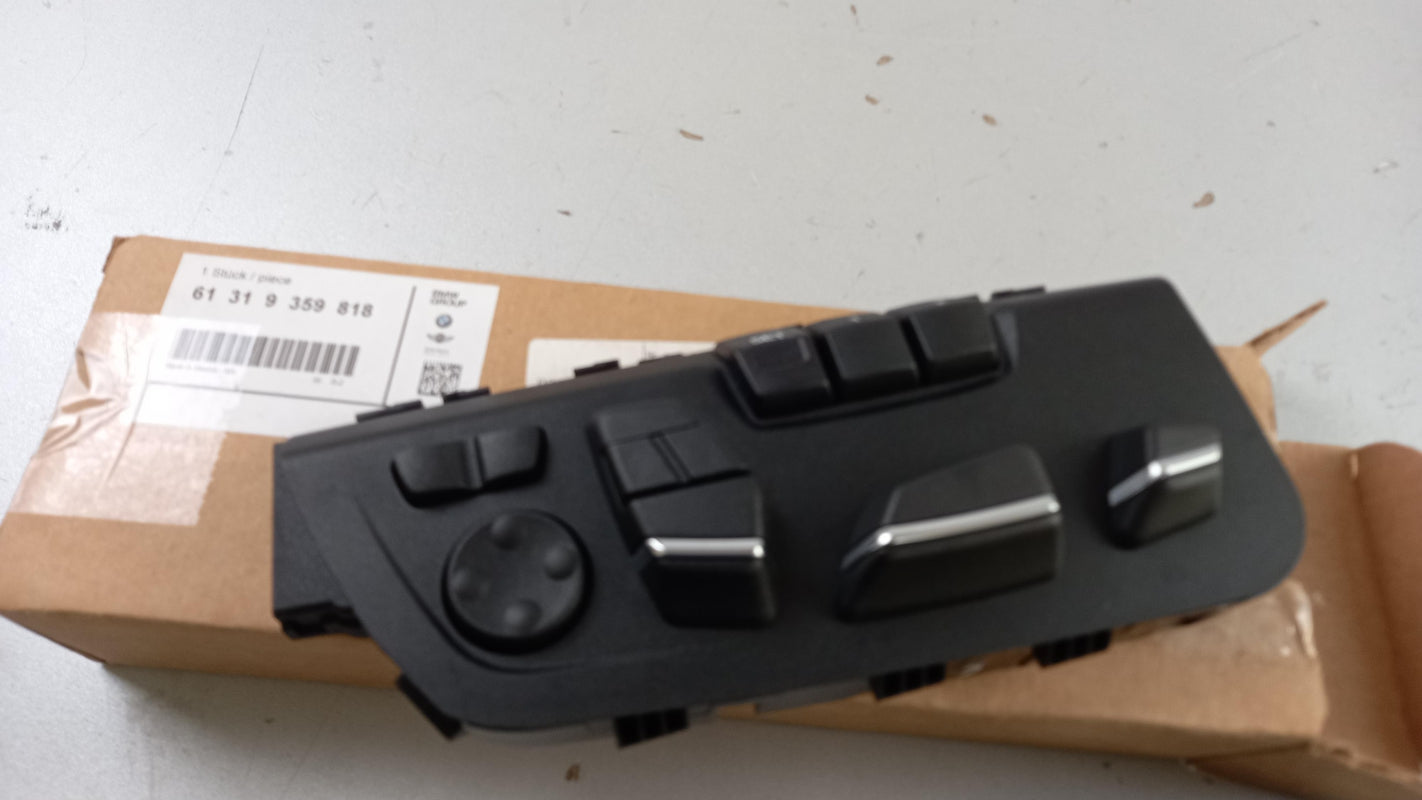 Original BMW X5 F15 X6 F16 Sitzverstellung Steuerung Rechts 61319359818