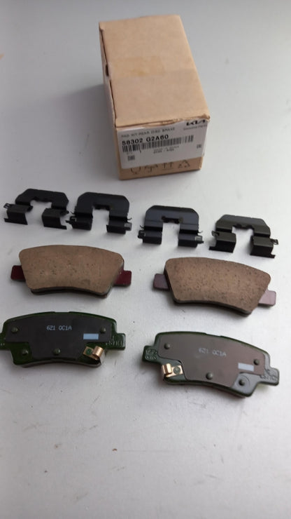 Original HYUNDAI Ioniq (16-19) KIA Niro (16-22) Bremsbeläge Hinten 58302G2A60