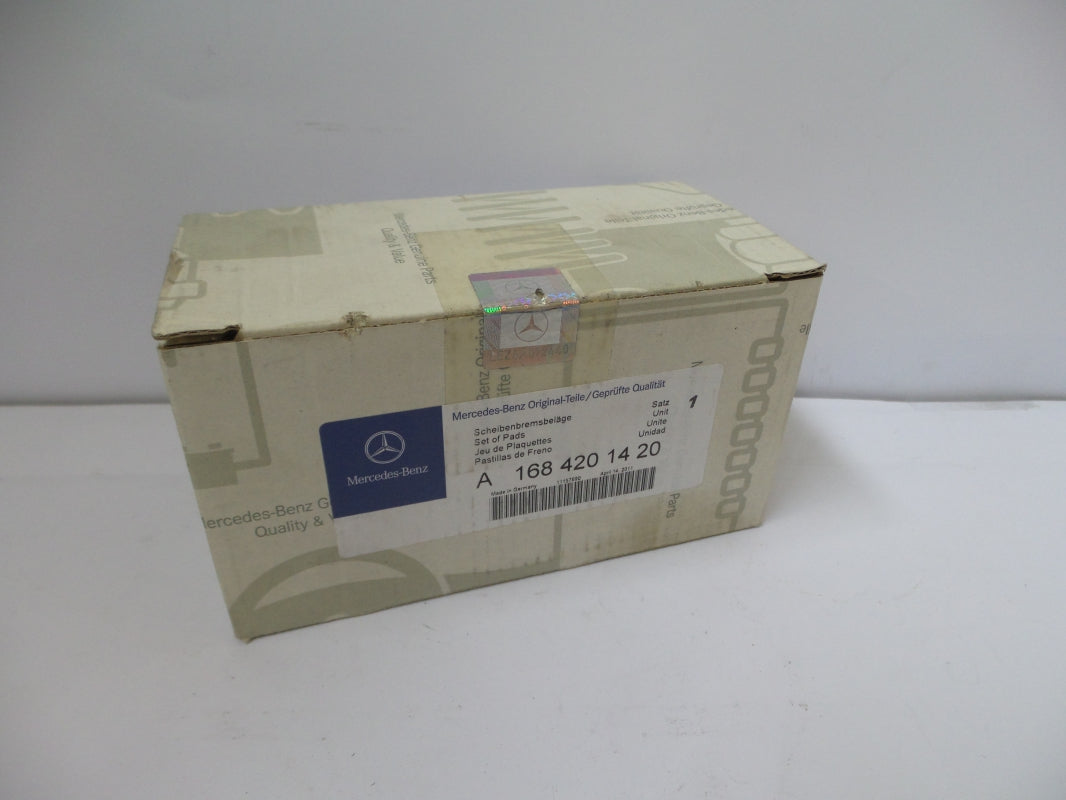 Original MERCEDES-BENZ W168 A-klasse Bremsbeläge Bremsklötze vorne A1684201420