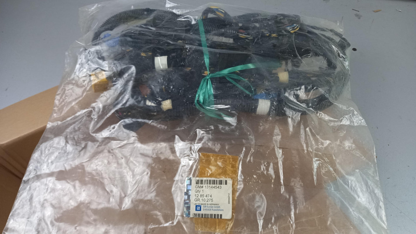 Original OPEL Corsa-D wiring harness instrument panel 13144543 
