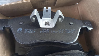 Original RENAULT Clio III Megane II Scenic II Bremsbeläge vorne 410601237R
