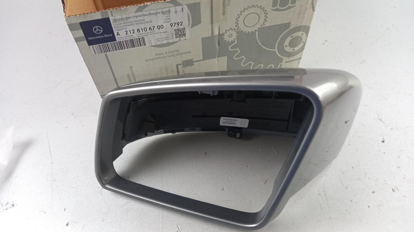 Original OE MERCEDES-BENZ Außenspiegel Abdeckung A21281067009792