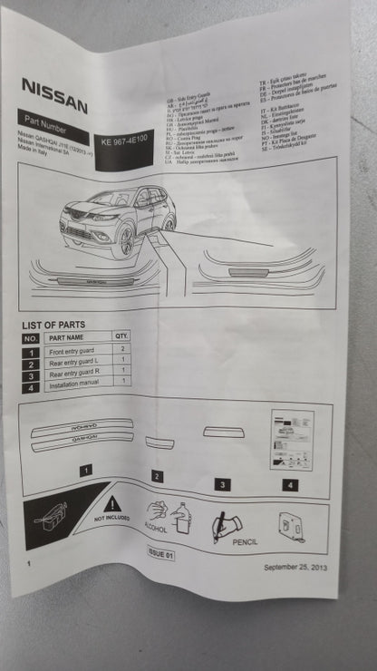Original NISSAN Qashqai J11E Sport Pack Styling Kit KE4604ES11