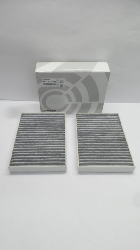 Original BMW 5' G30 6' G32 7' G11 set of microfilters/activated carbon filters 64119366401 
