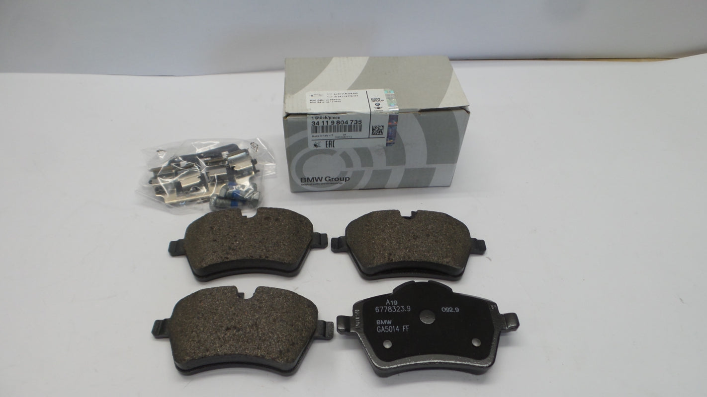 Original BMW MINI R60 Countryman R61 Paceman front brake pads 34119804735 