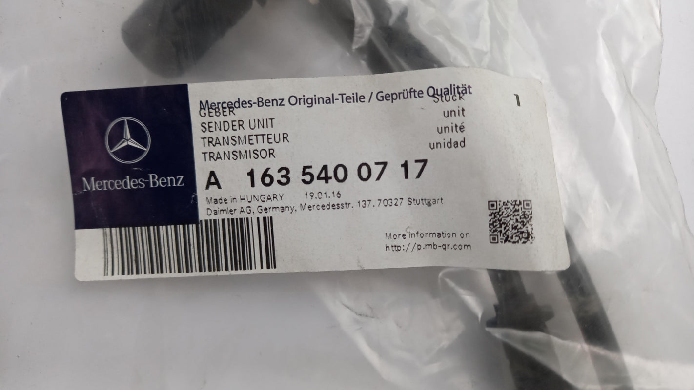 Original MERCEDES-BENZ ML W163 Raddrehzahlsensor vorne links A1635400717