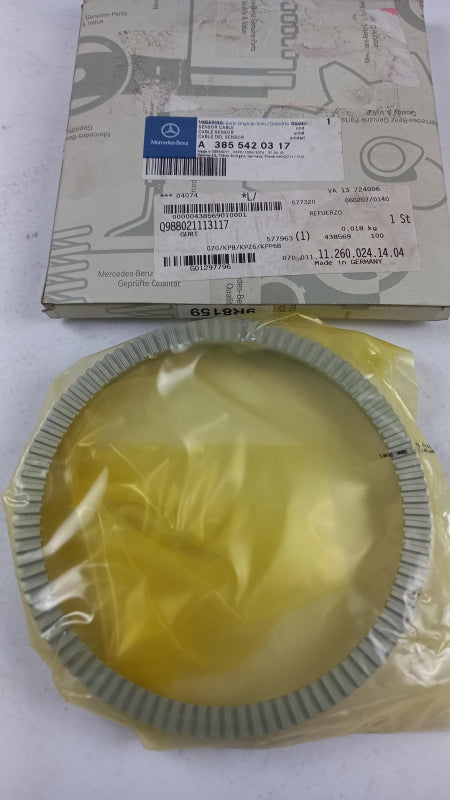 Original MERCEDES-BENZ Actros ABS Sensorring A3855420317