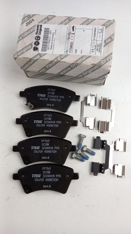 Original FIAT Sedici Bremsbeläge Bremsbelagsatz vorne 71750033