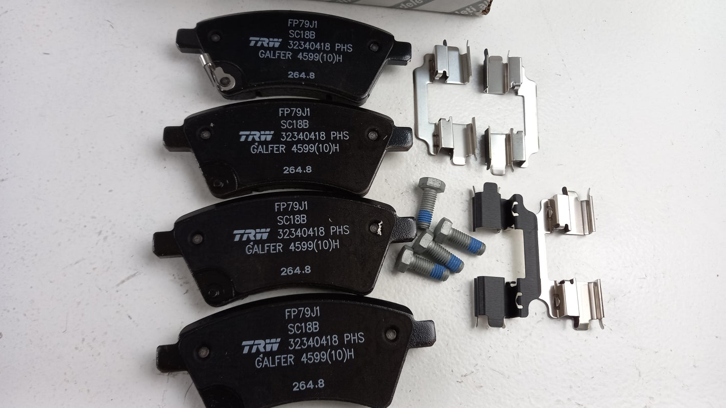 Original FIAT Sedici Bremsbeläge Bremsbelagsatz vorne 71750033