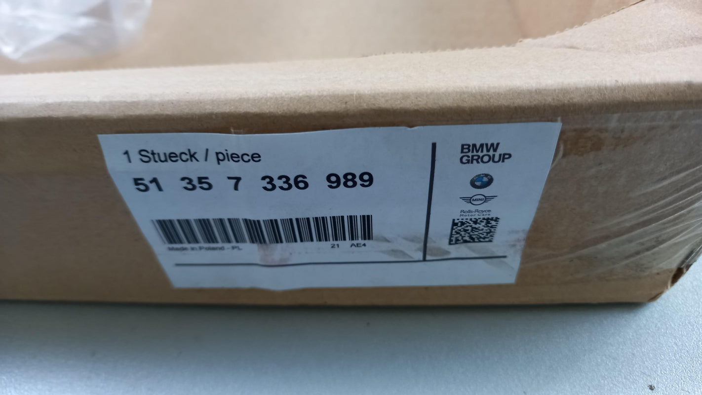 Original OE BMW Fensterführungsschiene 51357336989