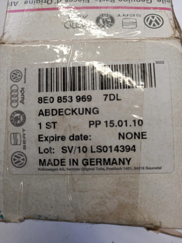 Original OE Volkswagen Tür Zierleiste 8E08539697DL
