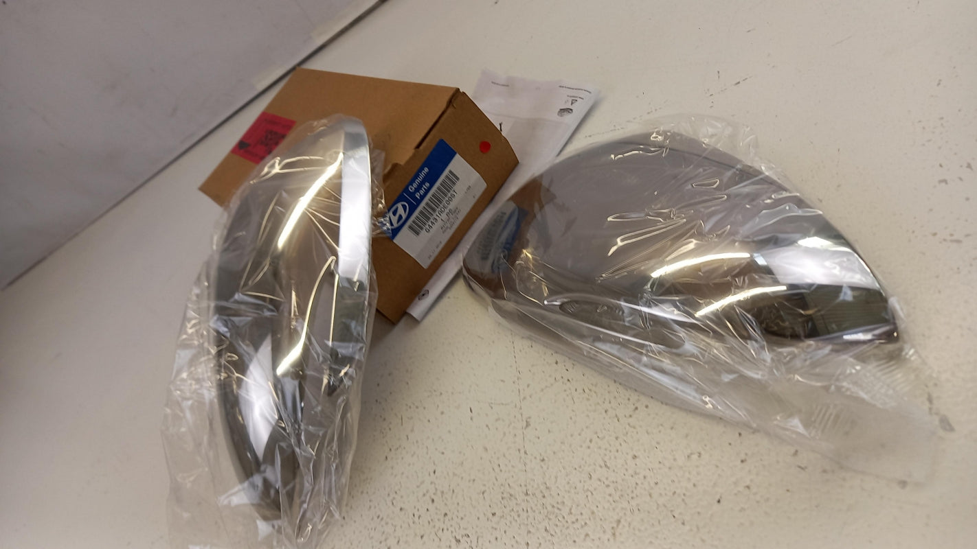 Original HYUNDAI i30 2016-2020 Außenspiegel Abdeckung Satz Chrom G4431ADE00ST