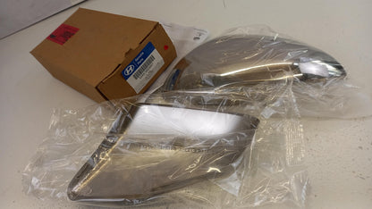 Original HYUNDAI i30 2016-2020 Außenspiegel Abdeckung Satz Chrom G4431ADE00ST