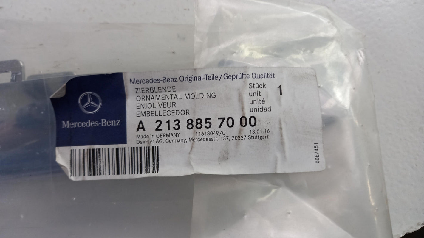 Original OE MERCEDES-BENZ Stoßstangen Zierleiste A2138857000