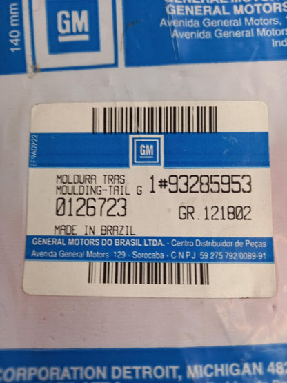 Original OPEL Corsa-B Tigra-A Stoßstangen Zierleiste Hinten 93285953