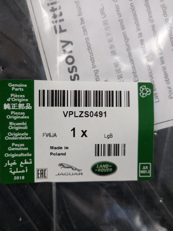 Original RANGE ROVER Evoque L551 2019- Fußmattensatz 4-teilig Gummi VPLZS0491