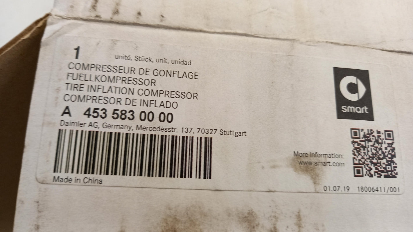 Original OE MERCEDES-BENZ Luftpumpe A4535830000