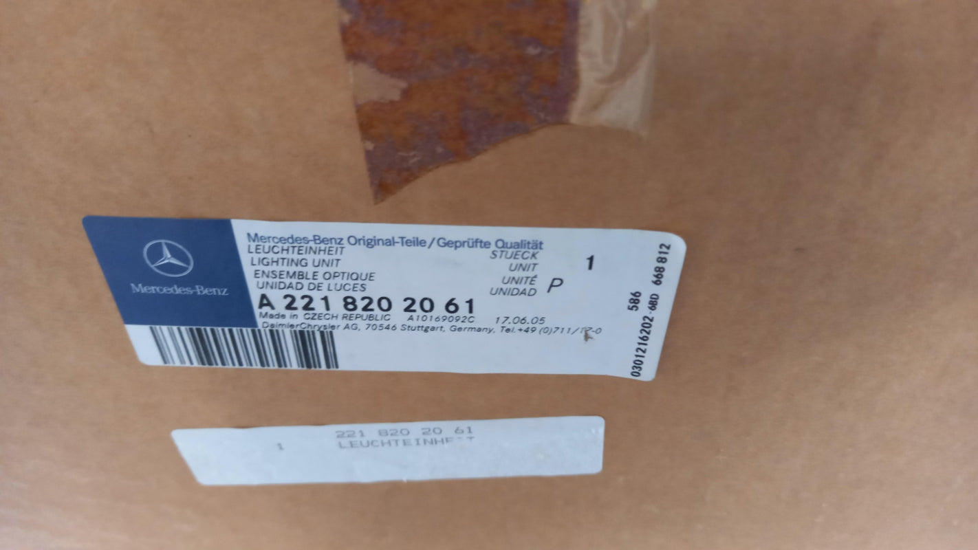 Original OE MERCEDES-BENZ Scheinwerfer A2218202061