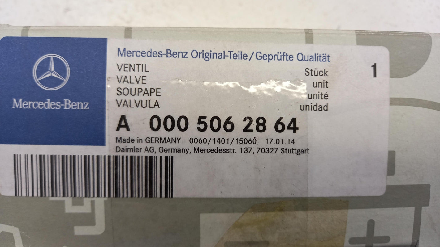 Original MERCEDES-BENZ W212 W221 X164 W447 Kühlmittelregelventil A0005062864