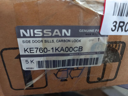 Original NISSAN Juke F15 Türzierleistensatz Carbon KE7601KA00CB